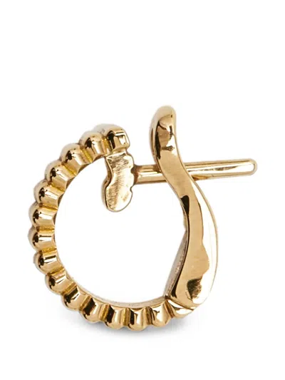 Pre-owned Boucheron Quatre Grosgrain Single Earring In 金色