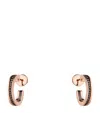 Boucheron Womens Yellow Gold Quatre Classique Pvd-coated 18ct Yellow And Pink-gold Hoop Earrings In Gold
