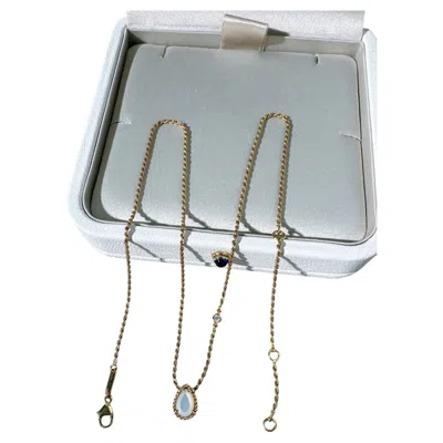 Pre-owned Boucheron Serpent Boh�me Mother-of-pearl Teardrop-pendant Necklace In Multiple