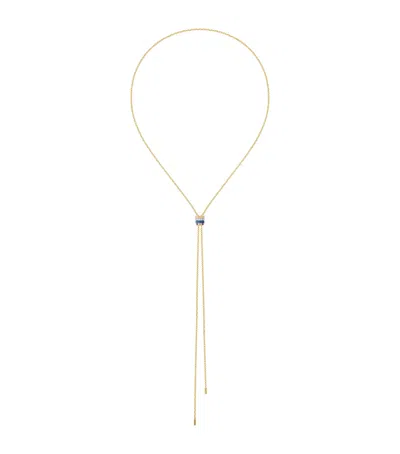 Boucheron Small Yellow Gold Quatre Blue Tie Necklace