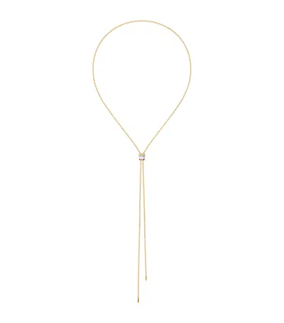 Boucheron Small Yellow Gold Quatre White Tie Necklace