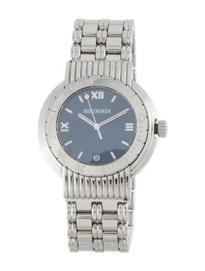 Pre-owned Boucheron Solis Watch, 38mm In Multicolor