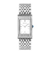 Boucheron Stainless Steel Medium Reflet Watch In White