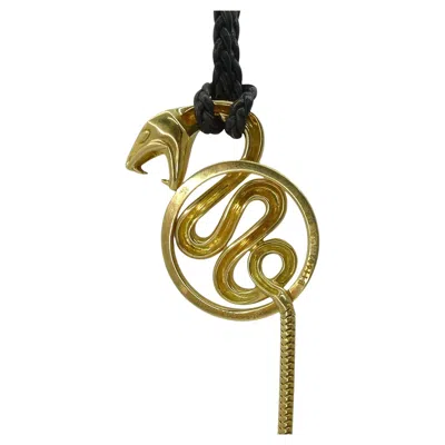 Pre-owned Boucheron Trouble Snake Yellow Gold Necklace