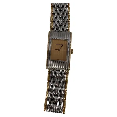 Pre-owned Boucheron Watch 2 Bracelets Reflect Stainless Steel 18 Karat In Multi