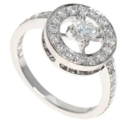 Pre-owned Boucheron White Gold (18k) Band Ring ()