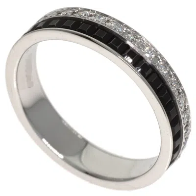 Pre-owned Boucheron White Gold (18k) Band Ring ()