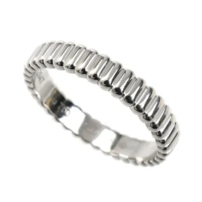 Pre-owned Boucheron White Gold (18k) Band Ring ()