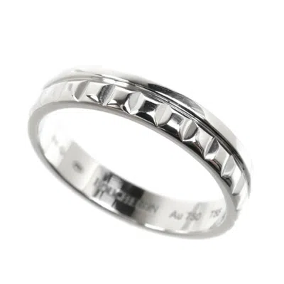 Pre-owned Boucheron White Gold (18k) Band Ring ()