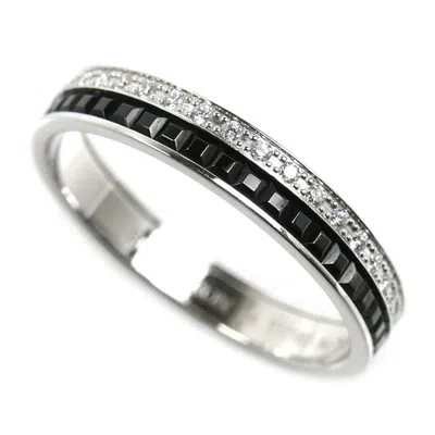 Pre-owned Boucheron White Gold (18k) Band Ring ()
