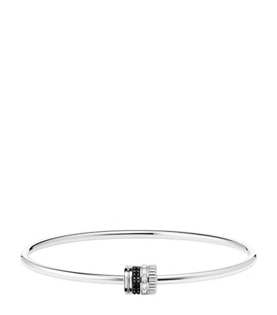 Boucheron 18kt White Gold Quatre Black Edition Diamond Bracelet