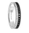 Boucheron White Gold And Diamond Quatre Black Edition Wedding Band