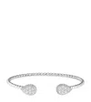 Boucheron White Gold And Diamond Serpent Bohème Two Motifs Bracelet In White