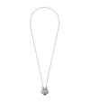 Boucheron White Gold And Diamond Wladimir The Cat Necklace In White