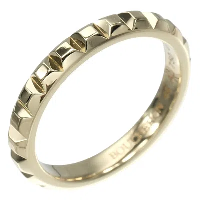 Pre-owned Boucheron Yellow Gold (18k) Band Ring ()