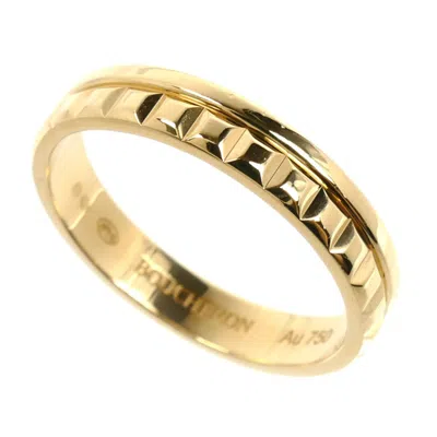 Pre-owned Boucheron Yellow Gold (18k) Band Ring ()