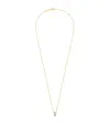 Boucheron Yellow Gold And Diamond Quatre Radiant Edition Necklace In Gold