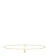 Boucheron Yellow Gold And Diamond Serpent Bohème Ankle Bracelet In Gold