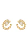Boucheron Yellow Gold And Diamond Serpent Bohème Earrings