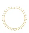 Boucheron Yellow Gold And Diamond Serpent Bohème Solarité Necklace In Gold