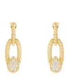 Boucheron Yellow Gold And Diamond Serpent Bohème Vintage Drop Earrings In Gold