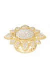 Boucheron Yellow Gold And Diamond Serpent Bohème Vintage Ring In Gold
