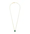 Boucheron Yellow Gold And Malachite Serpent Bohème Pendant