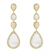 Boucheron Yellow Gold And Mother-of-pearl Serpent Bohème Pendant Earrings