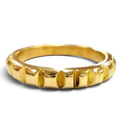 Pre-owned Boucheron Yellow Gold Yellow Gold (18k) Band Ring ()