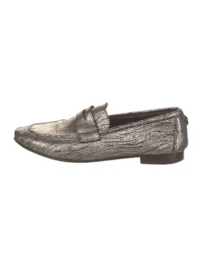 Pre-owned Bougeotte Loafers In Silver