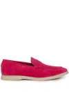 Bougeotte Suede Loafers In Pattern