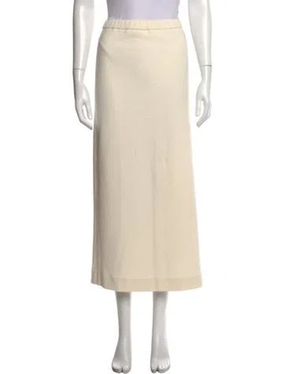 Pre-owned Bouguessa Long Skirt W/ Tags In Neutrals