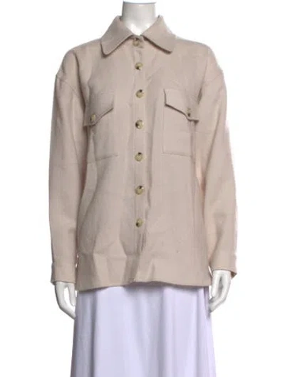Pre-owned Bouguessa Wool Top In Neutrals