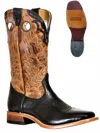 Boulet Boots Women's Lone Star Hybred Sole Boot In Black/cognac