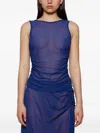 Bound Claudia Tank Top In Blue