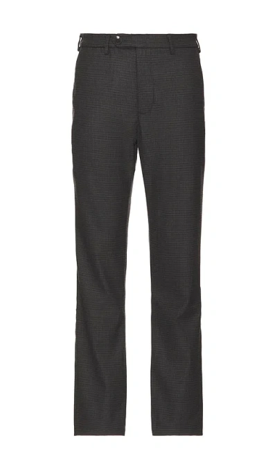 Bound Dogtooth Smart Trousers In 石板灰