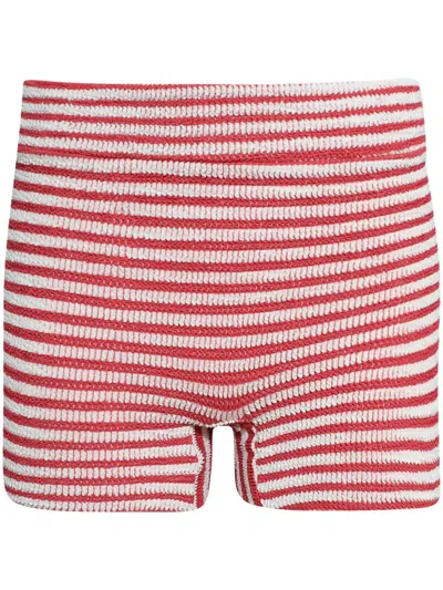 Bound Dom Shorts In Red