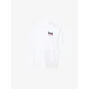 Bound Mens  Red Label Printed Cotton T-shirt In White
