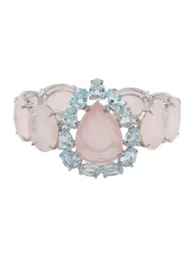 Pre-owned Bounkit Cuff Bracelet, 6" In Multicolor