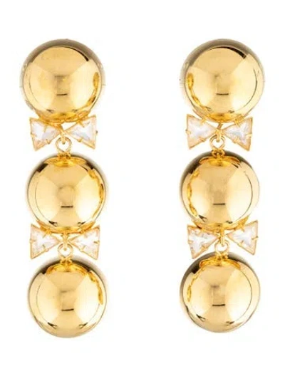 Pre-owned Bounkit Drop Earrings In Multicolor