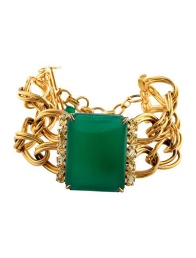 Pre-owned Bounkit Link Bracelet, 8.75" In Multicolor