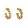 Bounkit Women's Gold Alexis Hoops