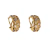 Bounkit Women's Gold Amaya Hoops Pierced In Gold