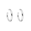 Bounkit Women's Loretta Small Hoop Silver