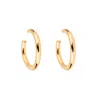 Bounkit Women's Loretta Small Hoops Gold