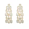 Bounkit Women's White Marysol Earrings Mother Of Pearl Clip On
