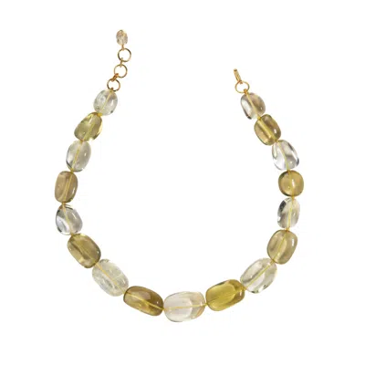 Bounkit Women's Yellow Terra Necklace In Multi