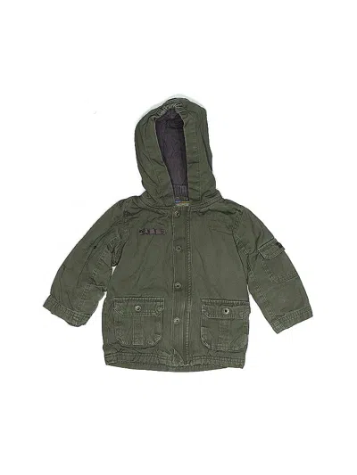Pre-owned Bout'chou Babies' Jacket In Green