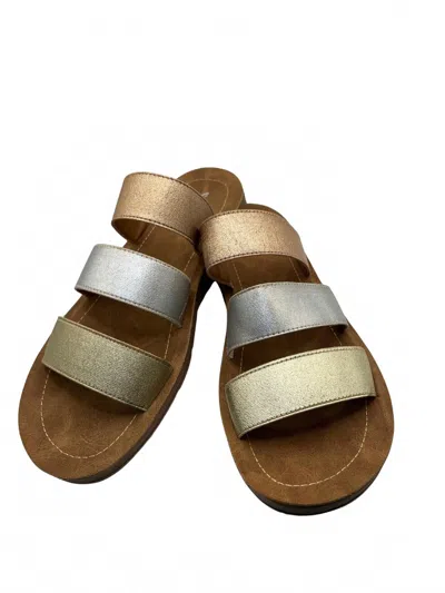 Boutique By Corkys Women Dafne Sandals In Mixed Metal In Multi