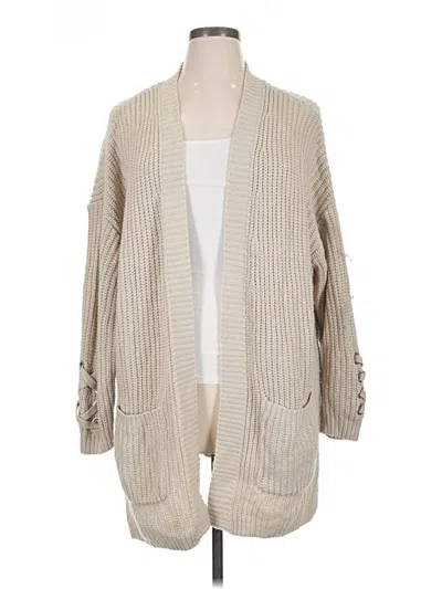 Pre-owned Boutique Cardigan Sweater In Brown